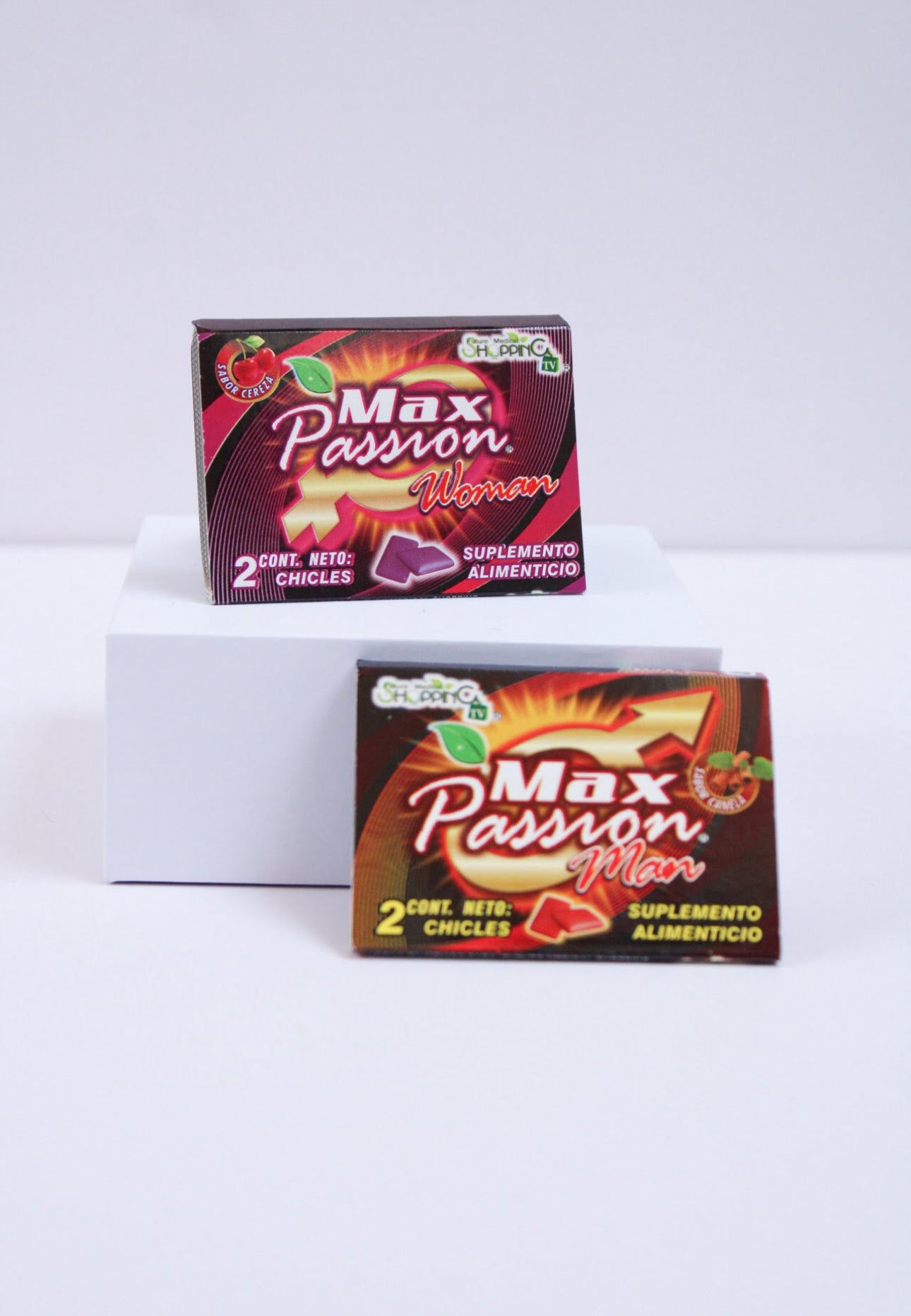 Max passion - chicle vigorizante