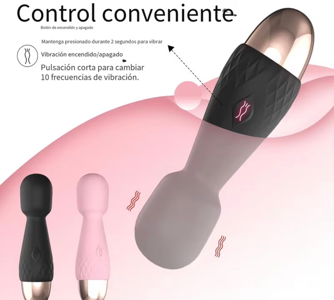 Micrófono vibrador mini