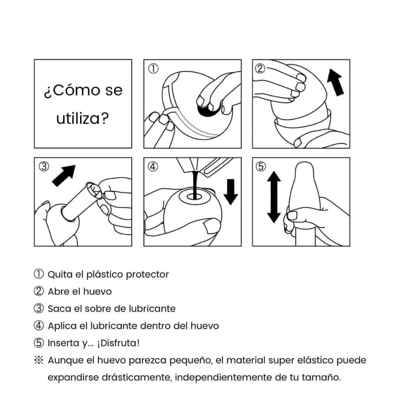 Tenga huevo masturbador hombre