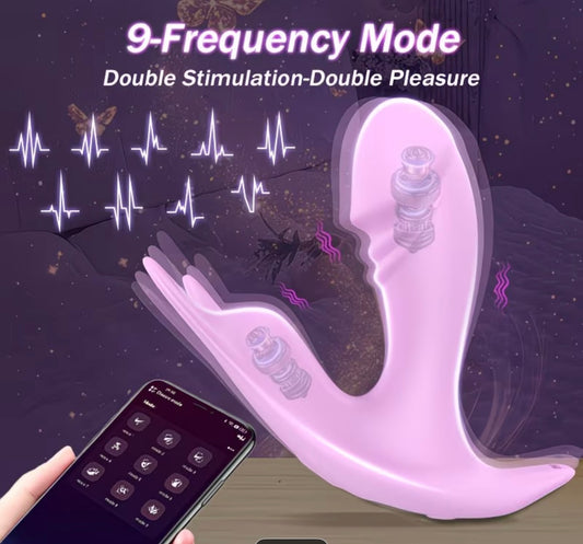 Dildo vibrador con control