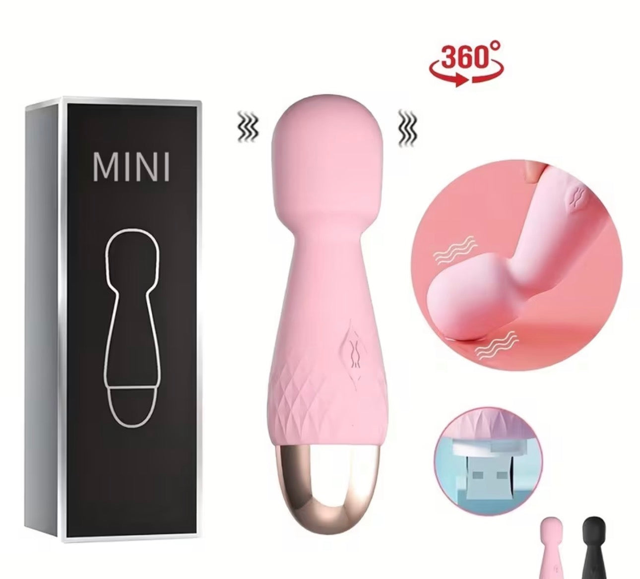 Micrófono vibrador mini