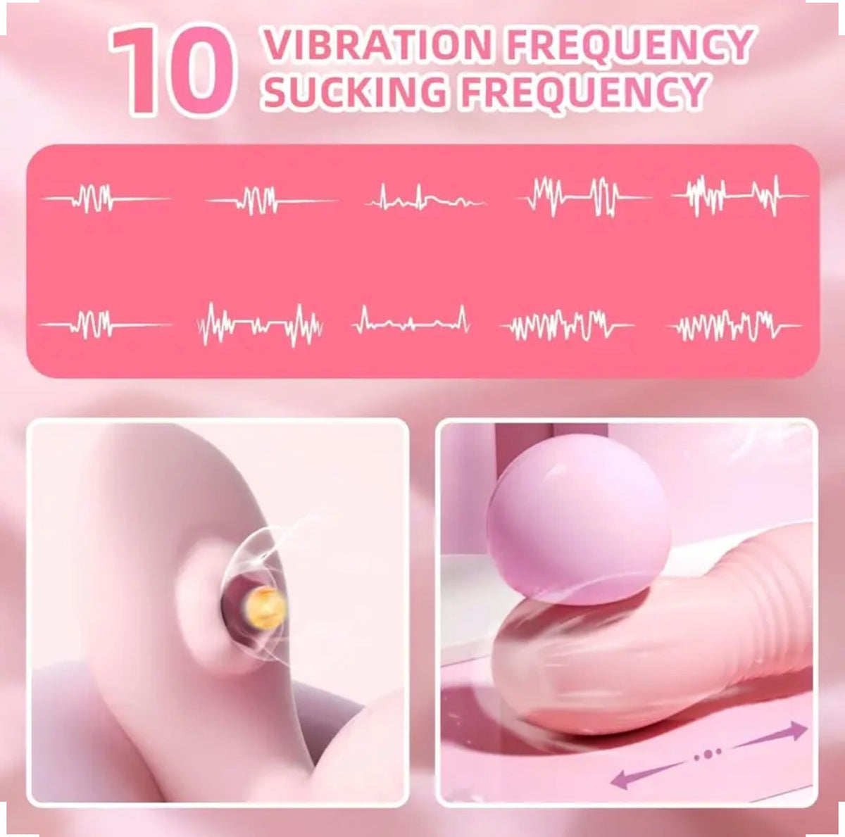 Succionador doble estimulación