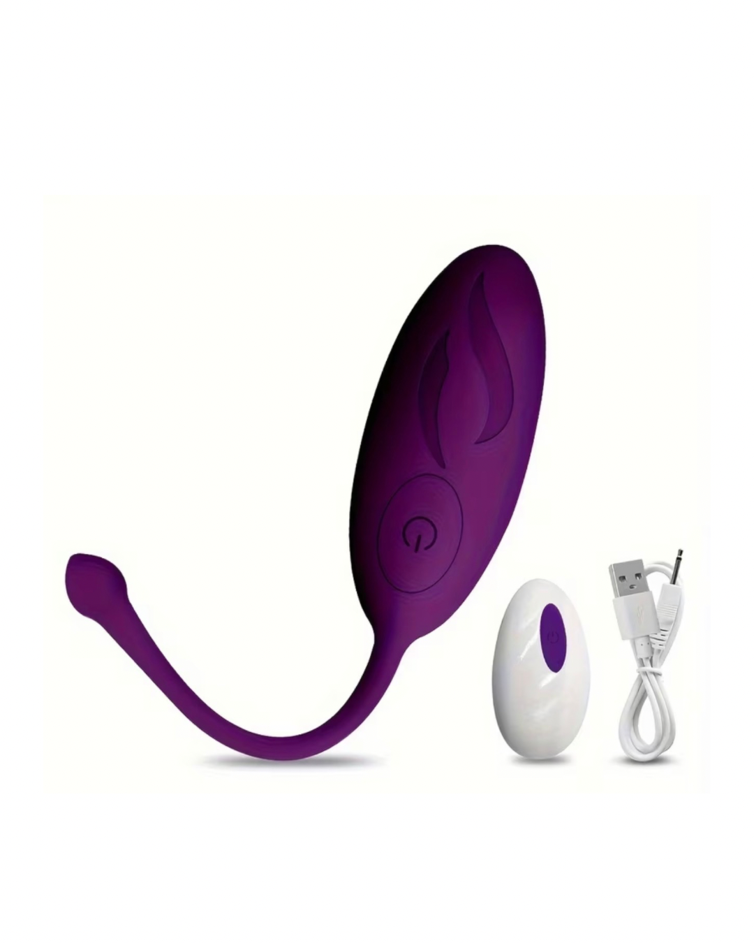 Vibrador vaginal con control