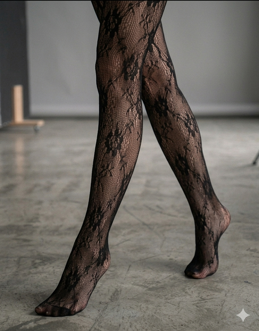Medias encaje