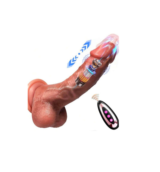 Dildo vibrador con control